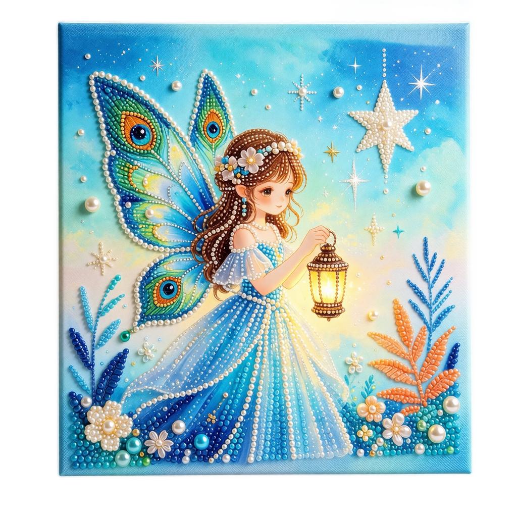 2020 Inch Framed Painting DIY Partial Bead Sticker Set with Wooden