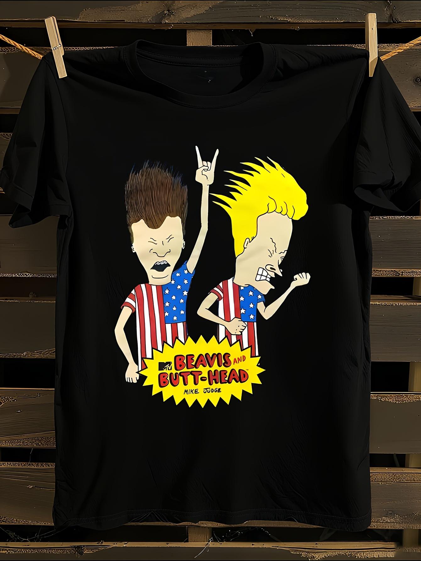 Mike Judge Beavis Butt-Head Graphic Tshirt XXXL