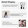DROQ8 3D Metal Car Key Holder Keyring Keychain Auto Interior Decoration For Skoda octavia a5 a4 mk1 2 fabia superb rapid mk3 yeti 2006