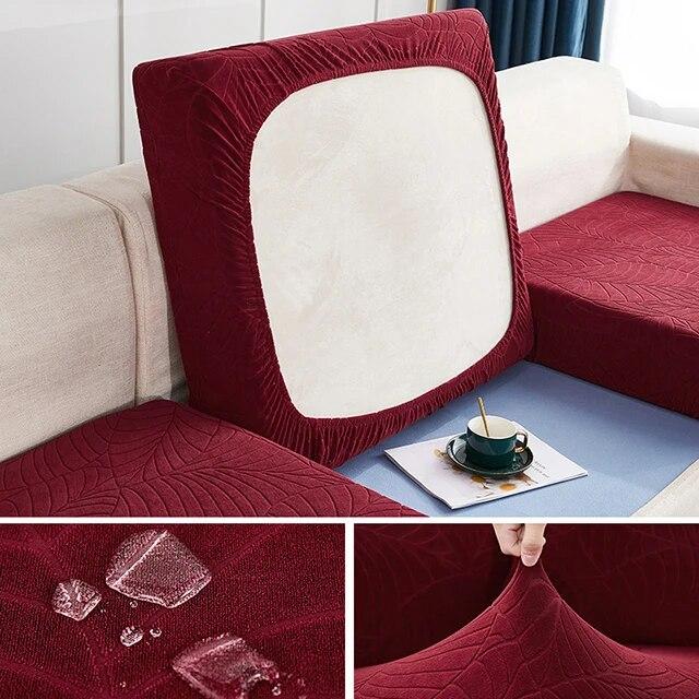 Waterproof Sofa Seat Cushion Covers 1234 Seats Elastic L Shaped Corner Armchair Cover Sofa Slipcovers for Living Room Protector