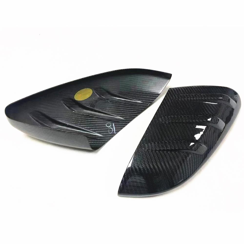 

Real Carbon Fiber Mirror Cover For Honda Civic 10th Mugen Type-R FK8 2016-2021 Exterior Rear View Caps Rearview Shell Housing