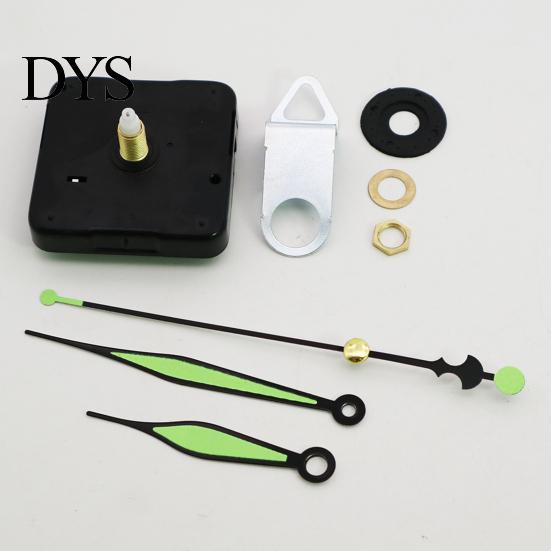 Clock Repair Parts 1 Set Movement Accurate Travel Time Shatterproof Glow in Mechanism The Dark Mute Accessories for Home Replacement
