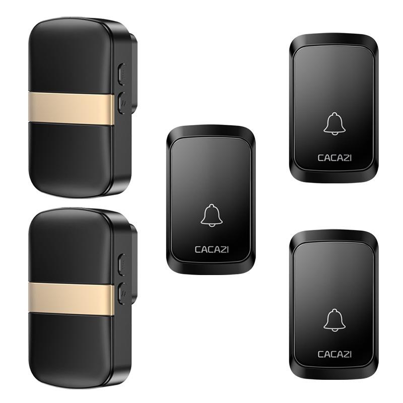 Smart Long-Range Wireless Doorbell with Remote Control & Elderly Call Button