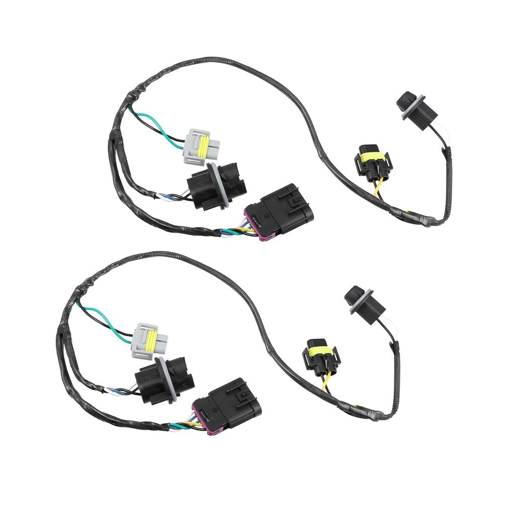 No.15930264 Headlight Wiring Harness Headlamp Socket Connector Wire for Chevy Malibu 2008-2012 / Front Headlamp Wire Harness Connector/Durable