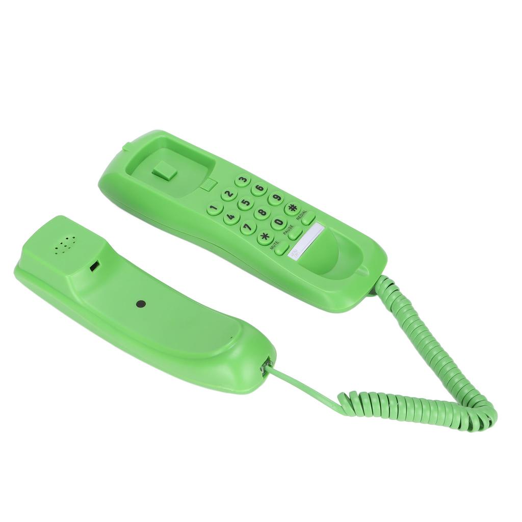 KXT628 Hotel Telephone Wall Desktop Corded Phone with Mute Pause Redial Function for Office Home Hotel