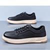 Fashion Spring Autumn Retro Leather Casual Sneakers for Men Designer Soft Sole Outdoor Platform Shoes Men Fashion Designer Board Shoes
