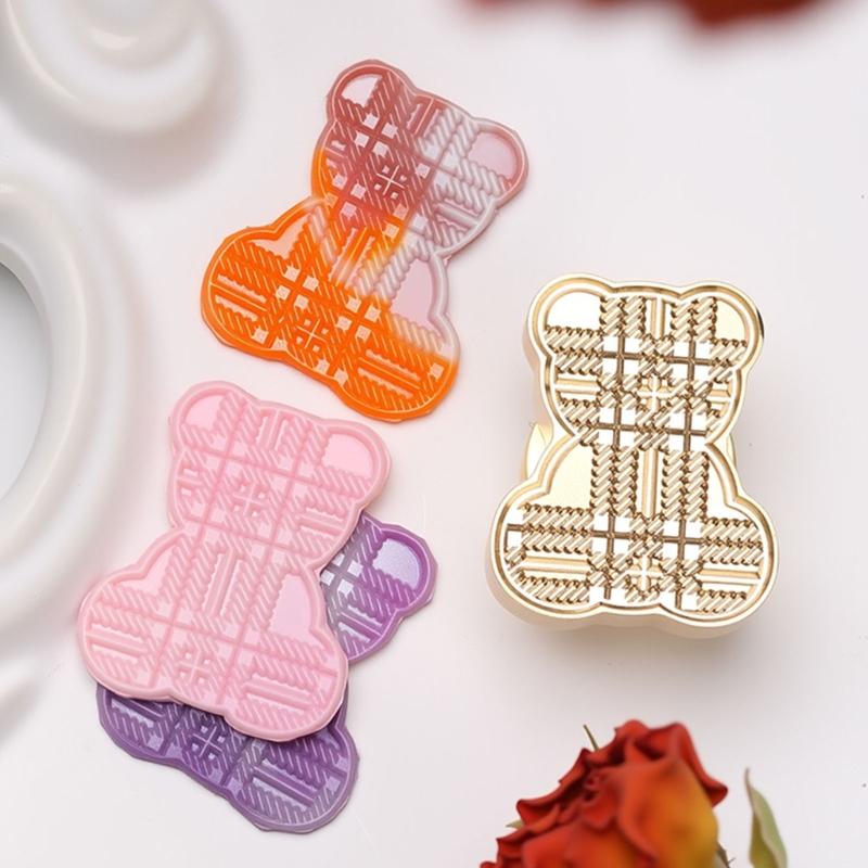 Vintage Seal Stamp Head Small Bear Animal Seal Stamp for Seal Envelope Card Party Invitation Packaging Christmas Wedding