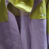 Women's Purple Hooded Windbreaker Fashionable Casual Jacket Premium Look Youthful and Chic Blazer