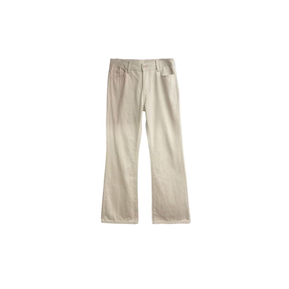 American wide-leg jeans women's autumn new low-rise loose and thin straight pants