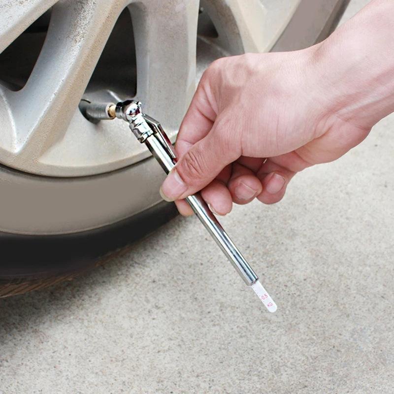 Meter Gauge Pen Barometer Monitor System Universal Tyre Air Pressure Test Meter Pen Portable 5-50 Psi Air Pressure Test Tools