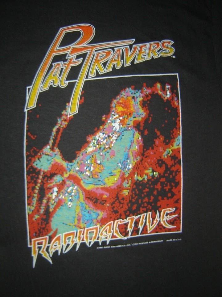 New!!! Concert PAT TRAVERS Band T-shirt Tee Cotton Reprint Size S-4XL E 3XL