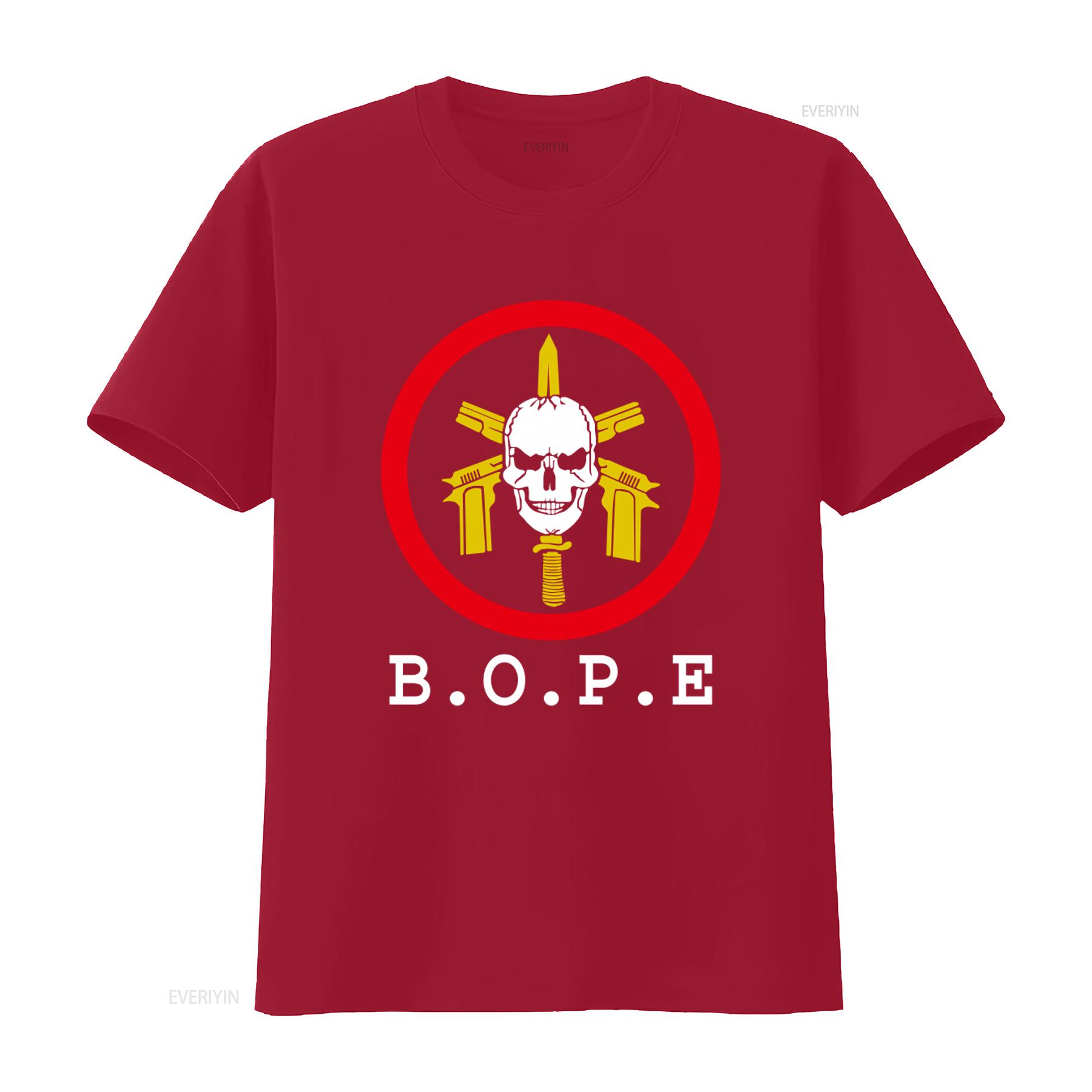 BOPE Tropa De Elite Squad Brazilian Special Force Navy Black T shirt with Skull Guns and Knife Print vintage Washed graphic S