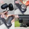 1/2pcs Universal Trailer Hitch Trailer Ball Protection Car Accessory Trailers Ball Cover Trailers Balls Cover Tow Bar Covers