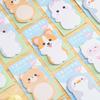 Cute Cartoon Style Irregular Shape Message Stickers for Students