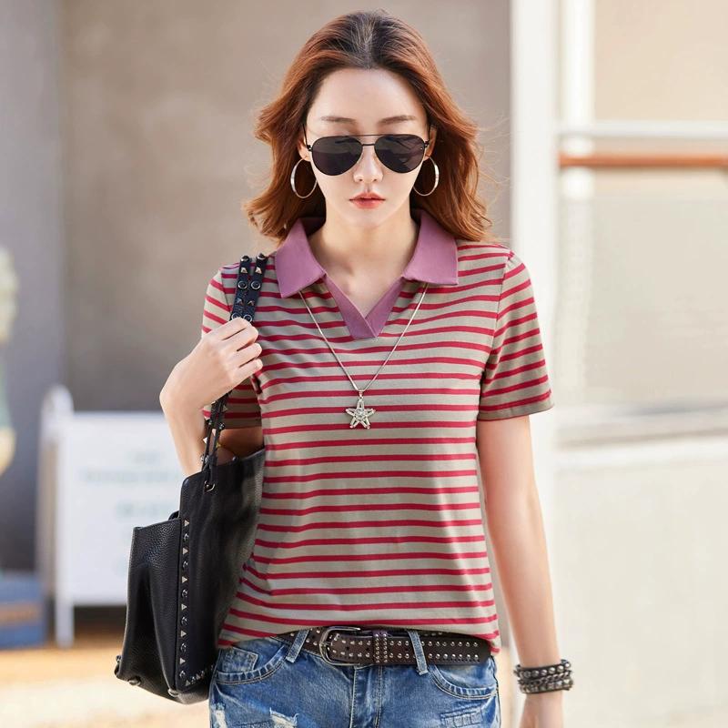 T-shirt Women's Short-sleeved Summer Clothes Korean Version of The Trendy Loose All-match Round Neck Half-sleeved T-shirt Ins