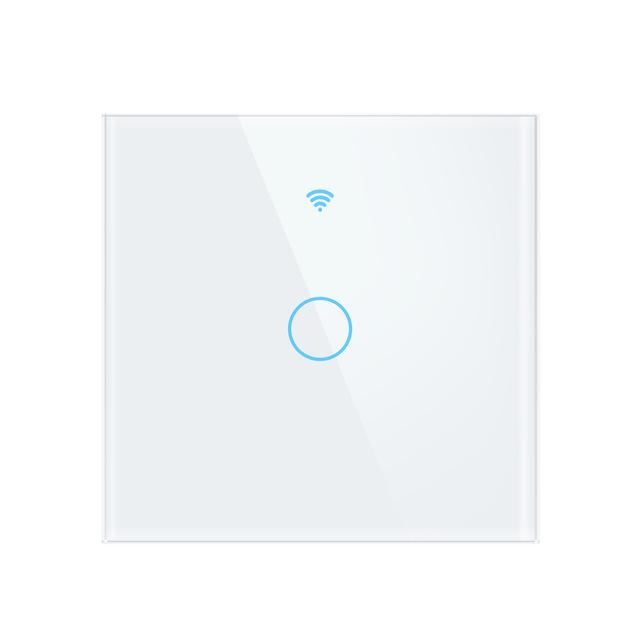 European Touch Smart WiFi Switch with Siri Voice & RF Remote Control - Mobile App & Timer Compatible