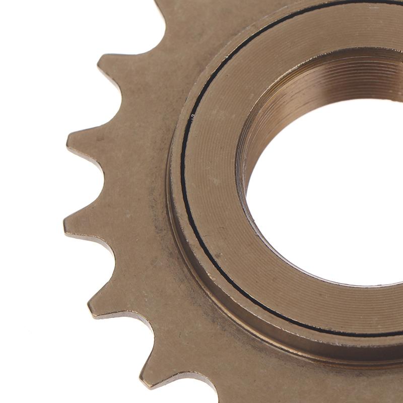 16T/18T/20T Single Speed Steel Freewheel Sprocket Accessories For Bike 1 Speed Cog Gear Bicycle Replacement Parts
