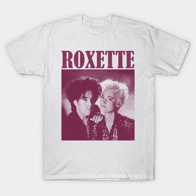 Roxette band Graphic T-shirt White Unisex Tee All Sizes S-5XL 1F1636 Unisex T-Shirt L