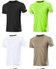 Men's Quick-Dry Loose Fit Sports T-Shirt - Breathable, Sweat-Wicking, Plus Size, Short Sleeve for Summer.