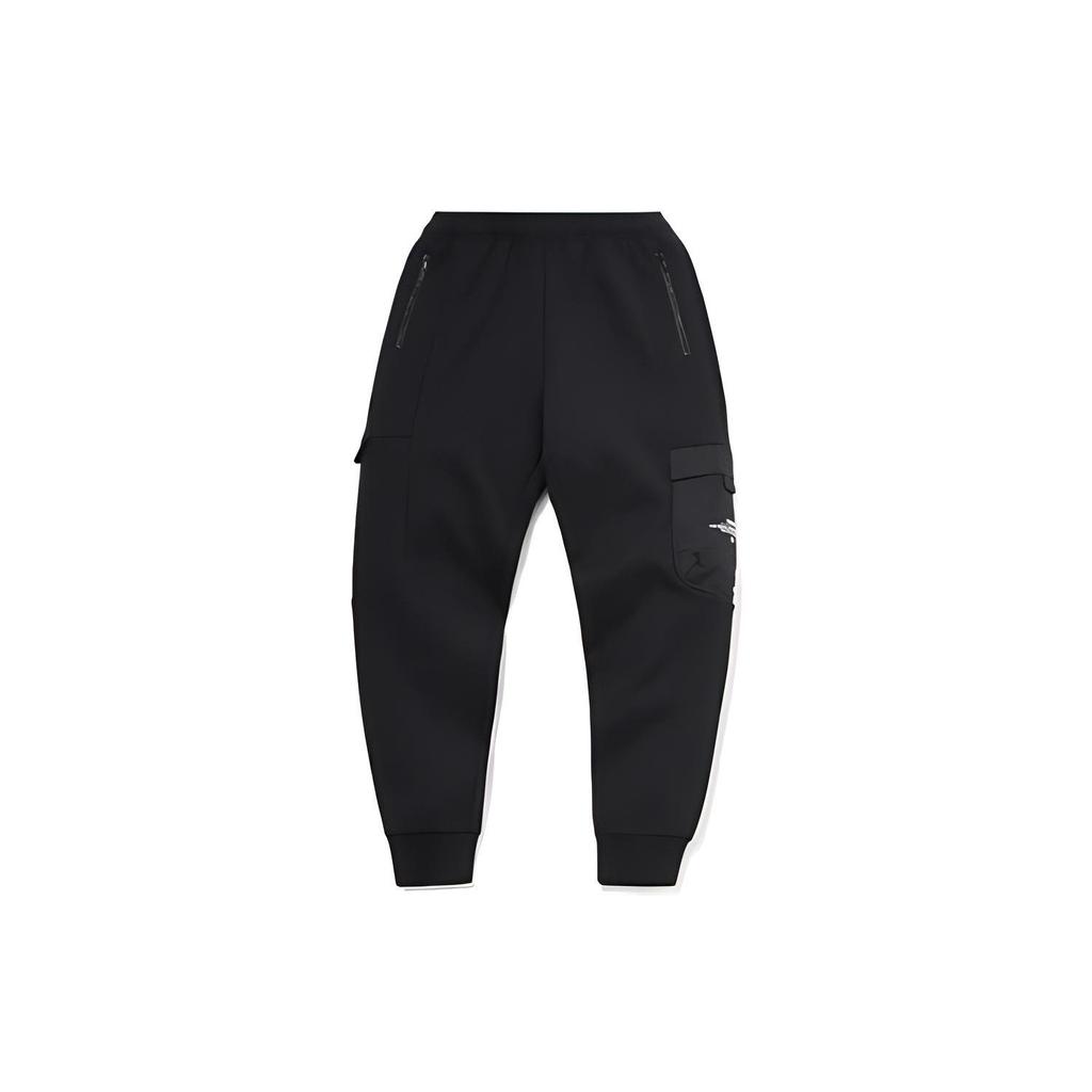 Li Ning Badfive Knitted Sweatpants Men's Black AKLR059-1