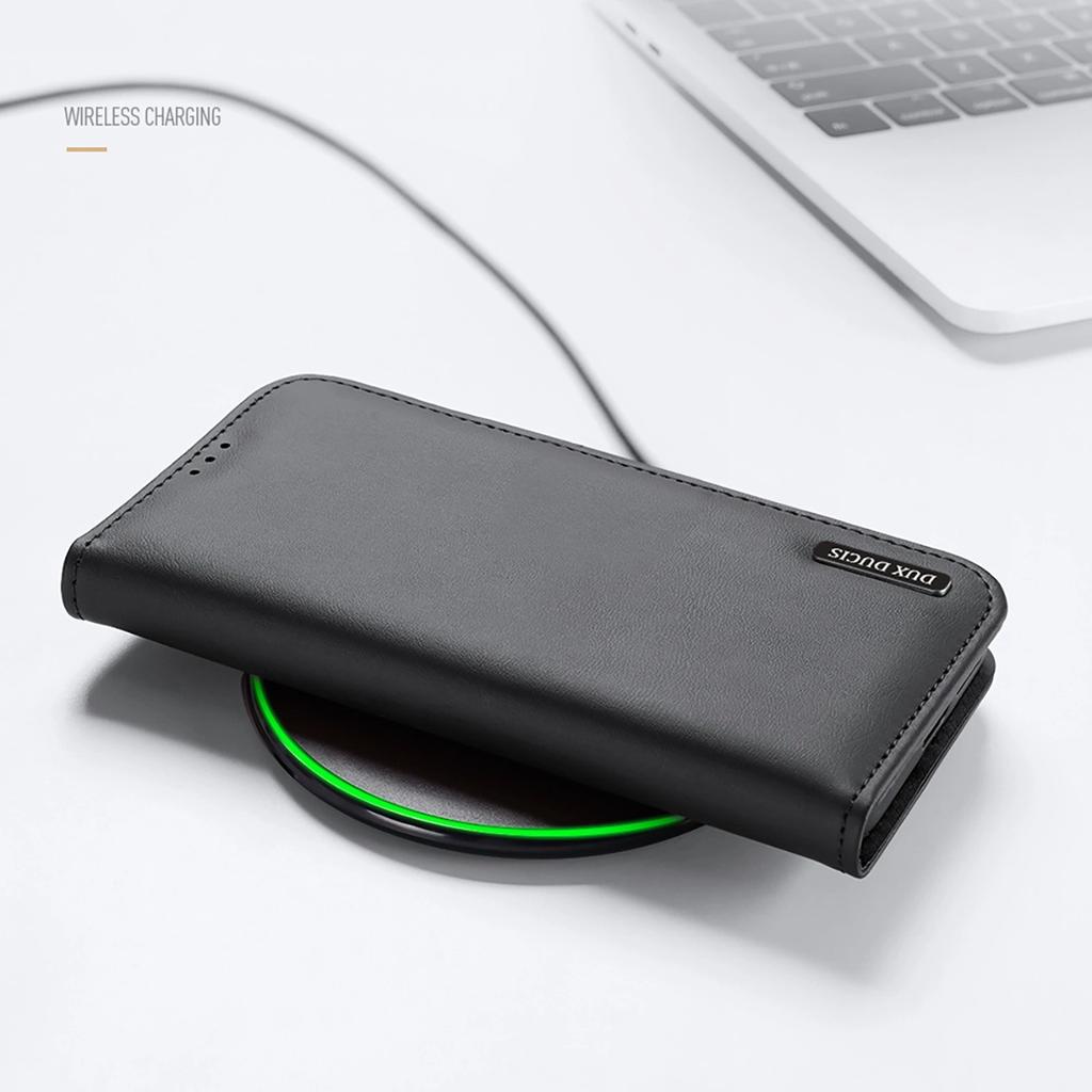 Etui Dux Ducis Hivo Na Samsung Galaxy S25 Edge Z Klapką I Ochroną Rfid - Czarne