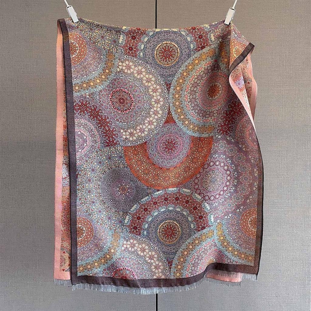 Winter Luxury Thick Warm Shawl Wraps New Cashmere Print Scarf for Women Pashmina Neckerchief Bufanda Long Echarpe Scarves