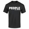 People…Not a Fan T-shirt Funny Humor Sarcastic Introvert Shirt