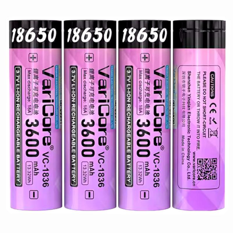 Akku Batterie Zelle Varicore Vc-1836 18650 Li-Ion 3.7V 3600mAh