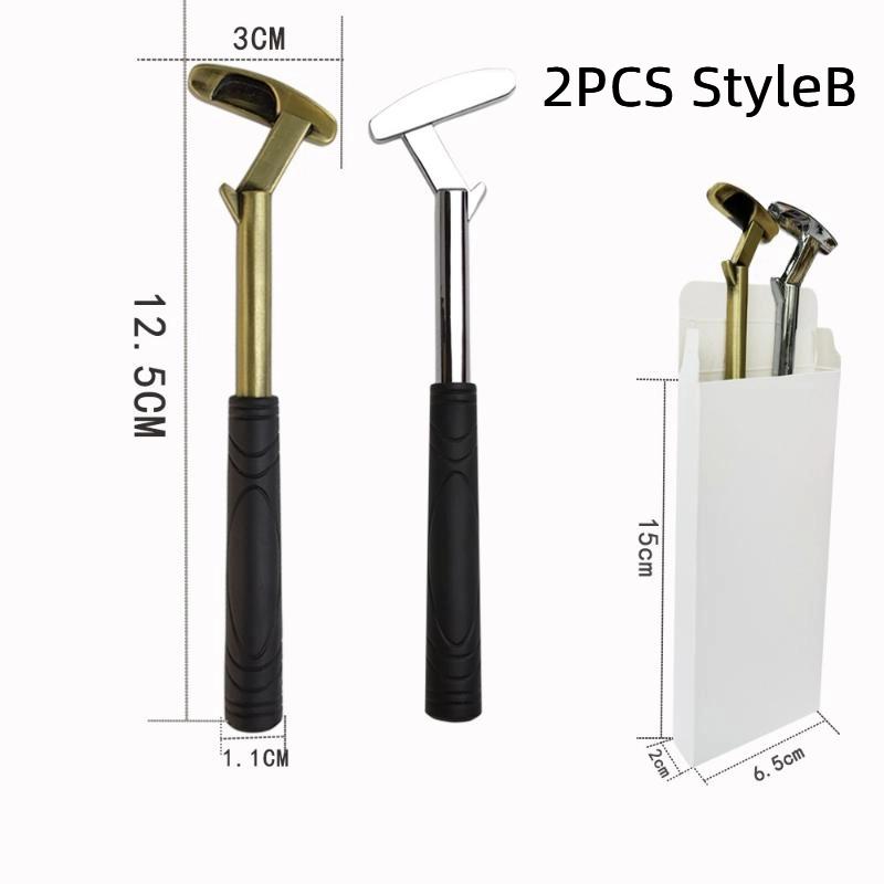 

1/2 Pcs Golf Club Bottle Opener Novelty Beer Gift Golf Decoration Beer Opener For Golfer Golf Lover Beer Enthusiast as the picture