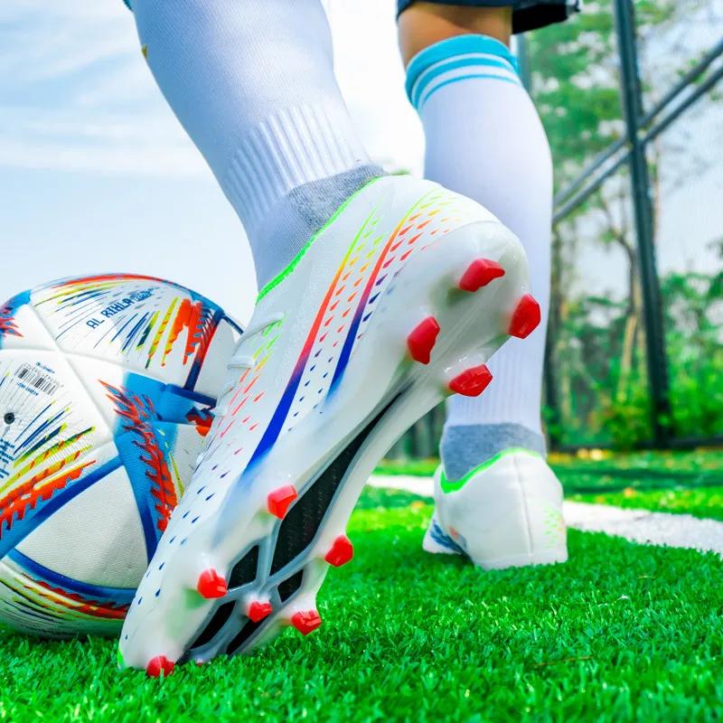 Männer Fußballschuhe Original Fußballschuhe Sneaker Feld Casual Gras Training Komfortable Spiel Sportswear Stollen Fußballschuhe