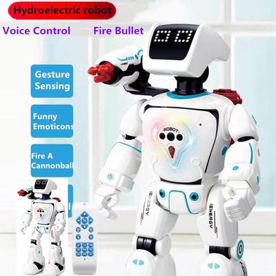 Nowe inteligentne programowanie Zdalne sterowanie Robot Dialog głosowy Gest Tryb wykrywania dotyku Wystrzeliwanie pocisków Prezent dla dzieci Dialog Wczesna edukacja