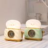 Night Light Alarm Clock Wake Up LED Nightlight Creative Cute Bedroom Bedside Electronic Desktop Clocks with Temperature Display