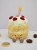 New JC Cute Smiley Face Cake Pink Christmas Gift Party Decoration cake Bear Plush Toy Soft Stuffed Dessert Doll Birthday