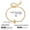 Classic Style Light Luxury High-end Cross Bracelet Hand Jewelry