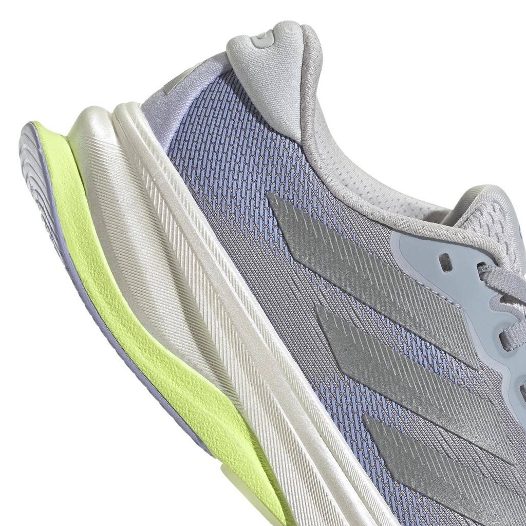 Adidas Supernova Solution 2 Running Shoes for Women NKM83 Halo Tone cm Silver/Silver Metallic/Violet (IH8715) 25.0