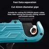 Pipe Cutter Tool for PEX/PU/PP/PE/PVC/PPR Plastic Tubes, Professional Plumbing Pipe Cutting Scissors