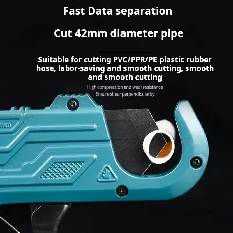 Pipe Cutter Tool for PEX/PU/PP/PE/PVC/PPR Plastic Tubes, Professional Plumbing Pipe Cutting Scissors