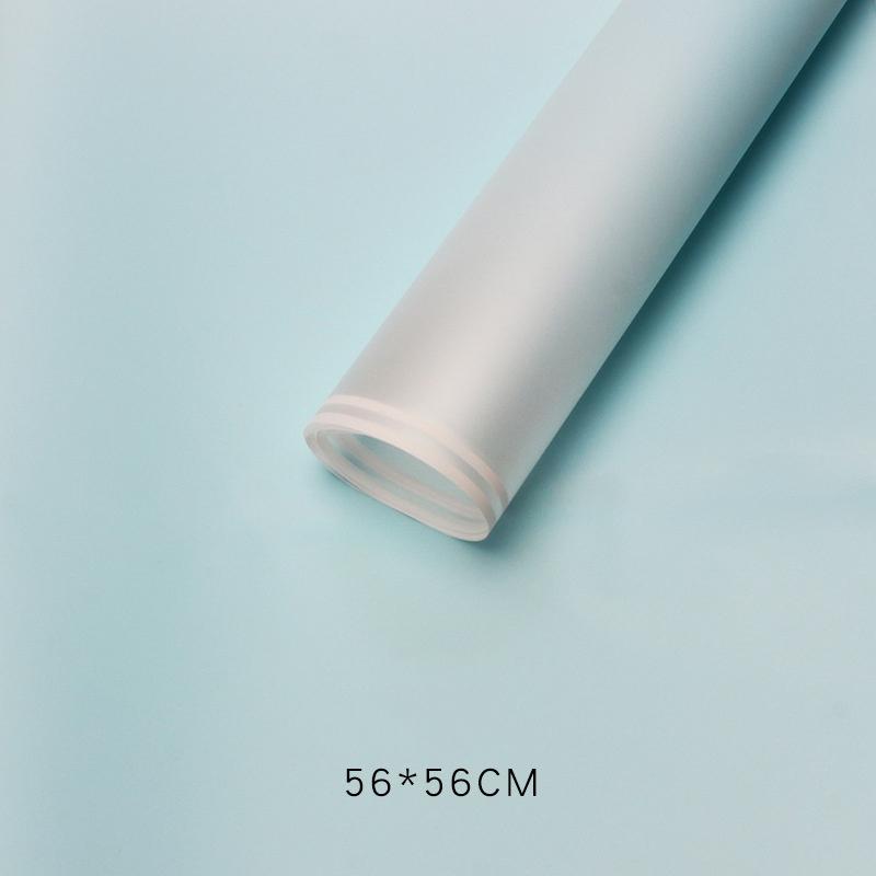 Gradient Double Line Mist Fresh Paper Gift Wrap Decorative Florist Bouquet Packaging Materials