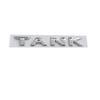 TANK for   Rear Tail Logo Tank TANK Letter Logo Displacement Logo Body Modification Sticker 3D StereoscopicTrunk Label