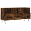 VidaXL Meuble TV chêne fumé 102x36x50 cm bois d'ingénierie 829033