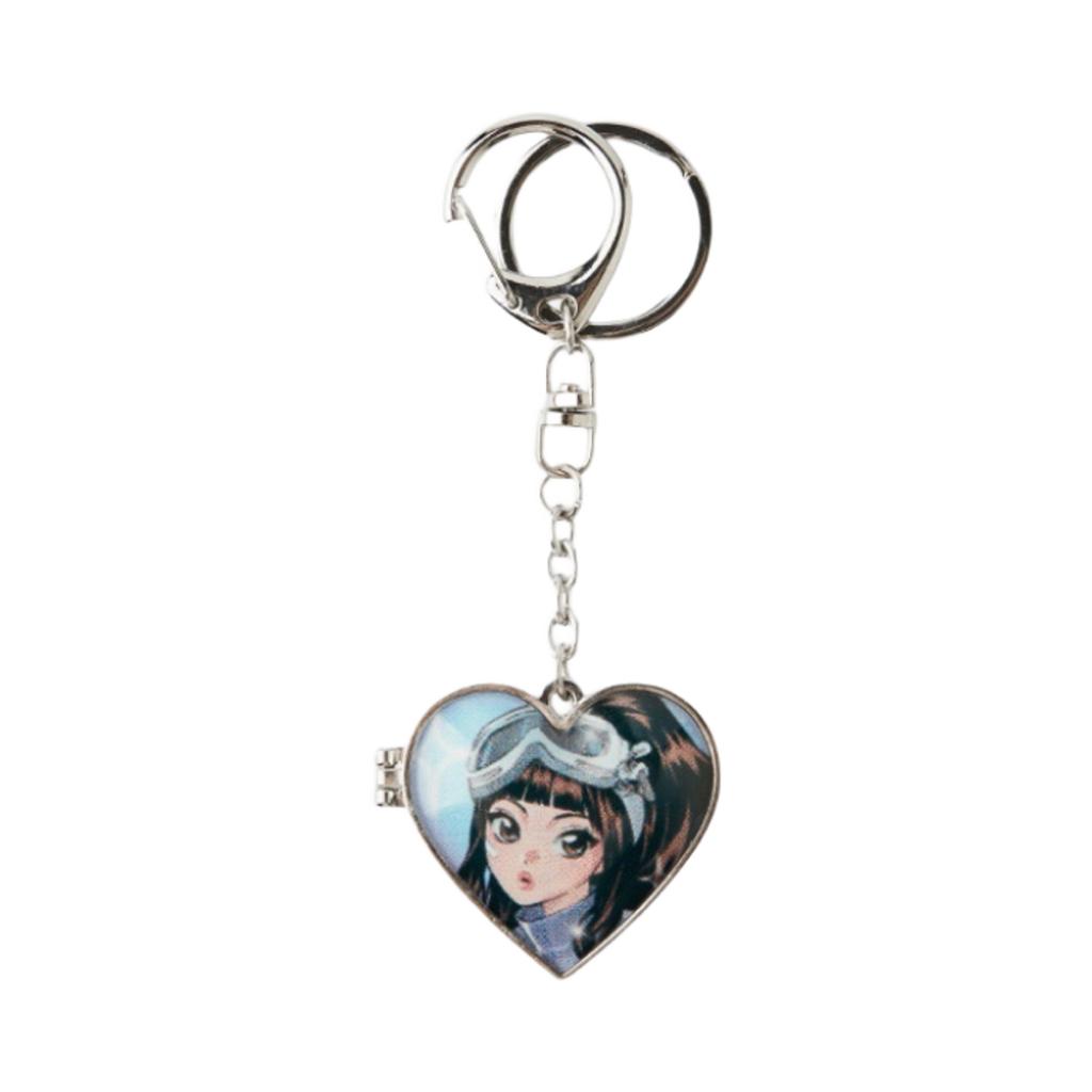 NewJeans Get Up Metal Mirror Keyring Hyein