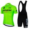 Cyklistické Overaly Cyklistický Dres Set Soutěžní Venkovní Sporty Cyklistický Oblek Krátký Rukáv Set