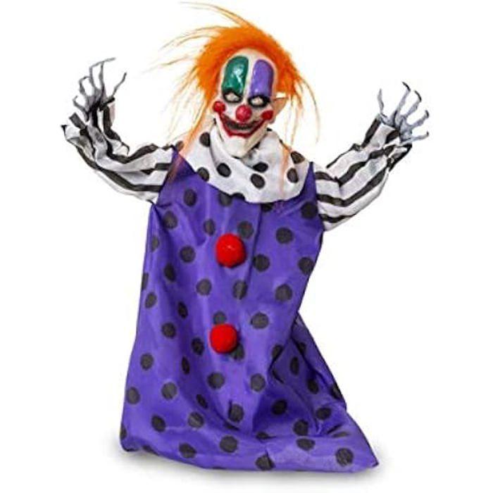 Costumes - Viving - Clown Maléfique - Multicolore - 39x5x35cm - Mixte chiaro