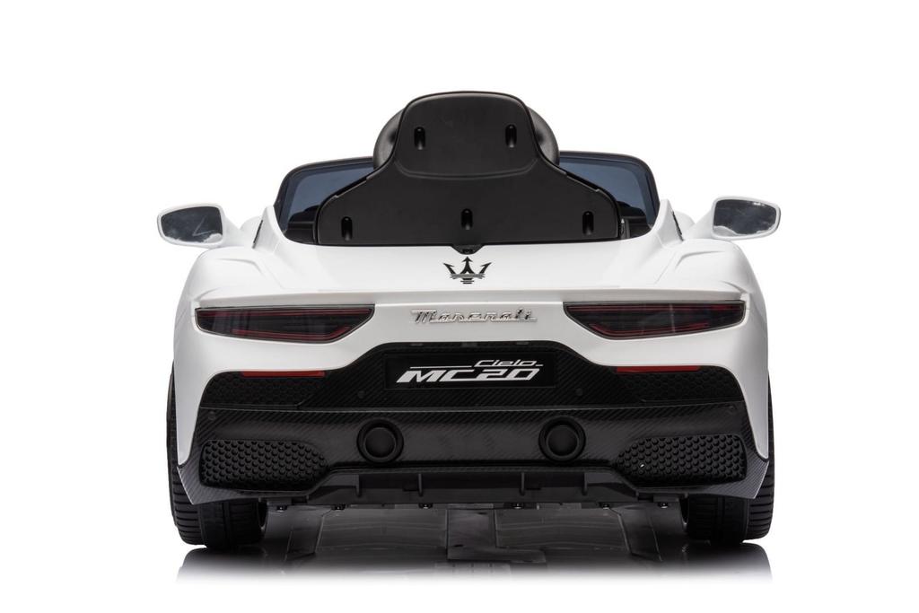 Battery Powered Ride-On Car Maserati Gt Cabrio Remote Control White