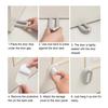 Donut Door Stopper Wedge No Drilling Tile Concrete Wooden Anti-collision Carpet Anti-slip Windproof Floor Decorative Doorstop