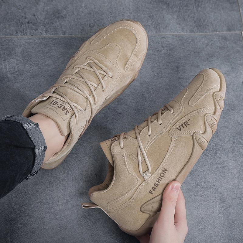 2024 New Men's Sneakers Lightweight Breathable Casual Shoes for Men Platform Non-slip Outdoors Work Shoes Zapatillas De Hombre