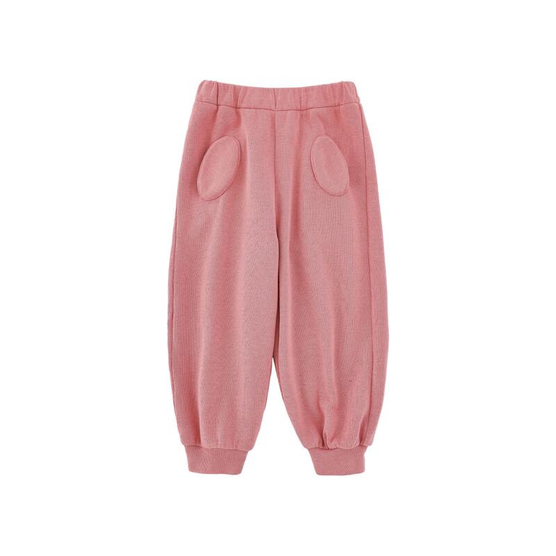 Girls  Hooded Sweatshirt & Cuffed Sweatpants Set 120 cm
