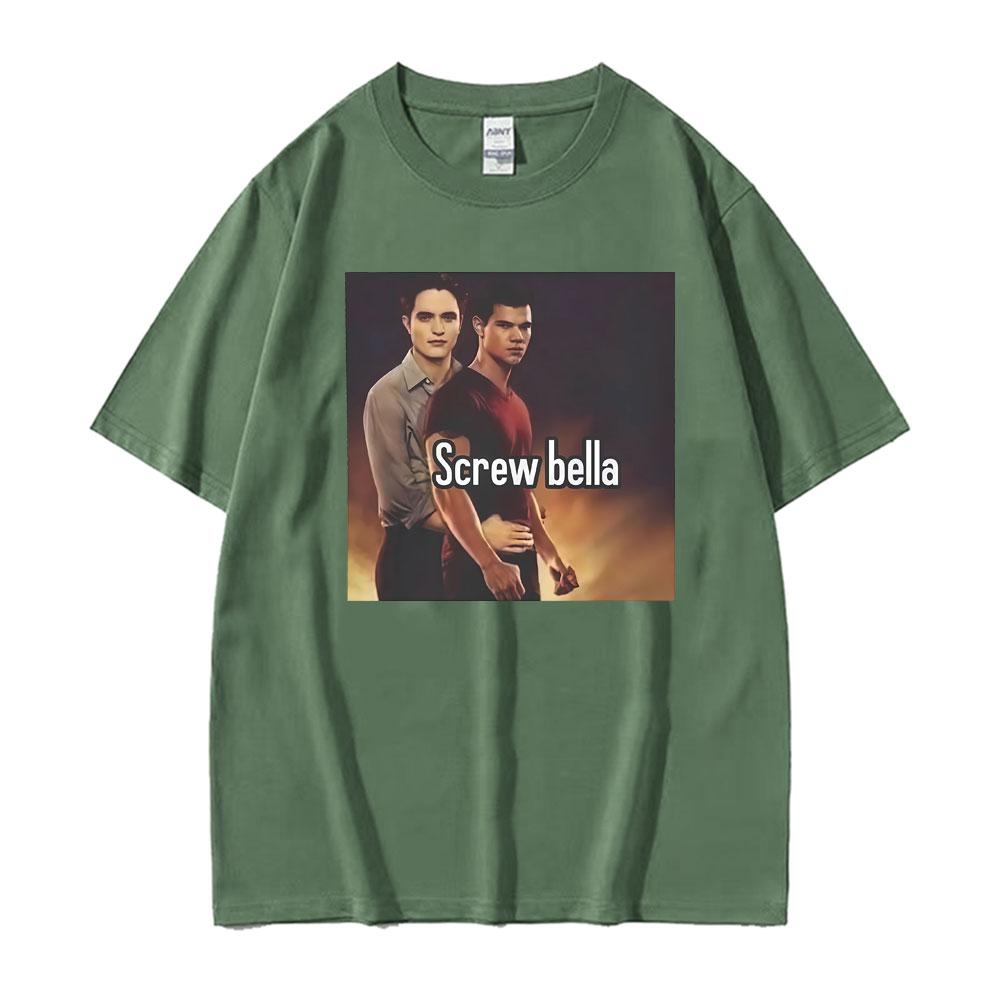 Vite Bella Saga di Twilight Grafica Divertente Meme Maglietta Unisex Donna Moda Vintage Maglietta Classica Estate Cotone Comfort T-shirt