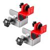 2pcs Cabinet Clamps, Adjustable Drawer Front Installation Camps For Woodworking, Drilling, Kitchen Furniture, Miter Setup