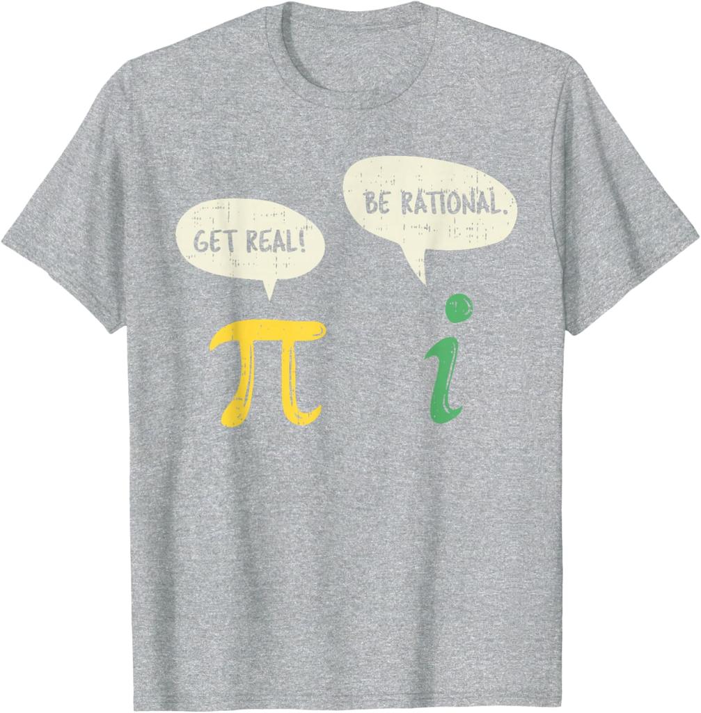 Funny Get Real Be Rational Shirt Pi Math Teacher Gift TShirt for Teachers